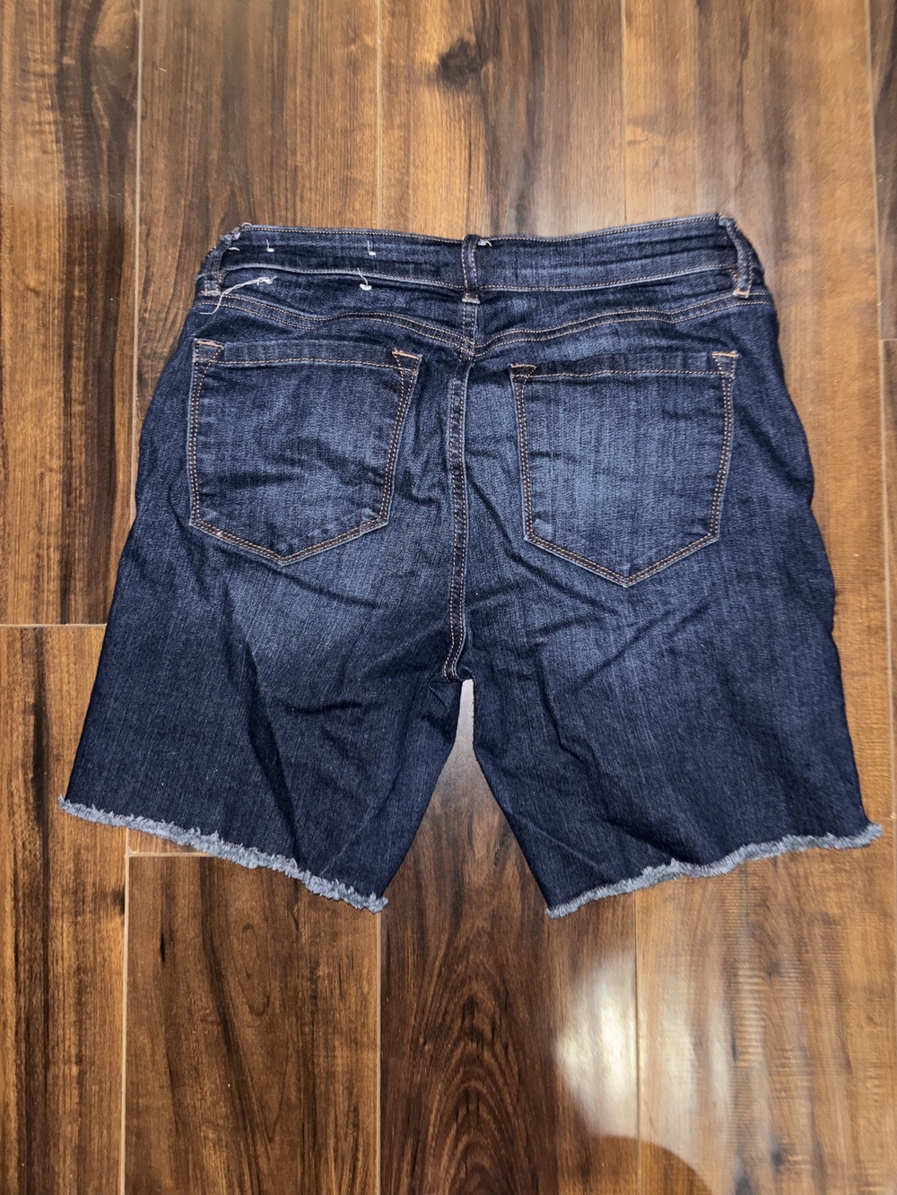 LOFT•Denim Bermuda Shorts - Picture 2 of 5